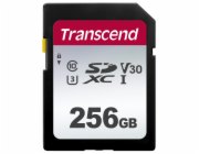 Transcend SDXC UHS-I U3 256 GB SDC300S Transcend 256GB SDXC 300S (Class 10) UHS-I U3 V30 paměťová karta, 100 MB/s R, 40 MB/s W