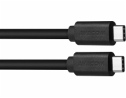 AVACOM Datový a nabíjecí kabel USB Type-C - USB Type-C, 100cm, černá