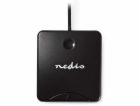 NEDIS čtečka čipových karet CRDRU2SM1BK/ Smart Card ID-1/...