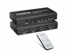 PremiumCord HDMI switch 2:2, 3D,1080p,dálkové ovl.