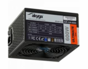 Akyga PC zdroj 600W Ultimate Series modulární 80+ Bronze 120mm ventilátor