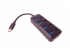 PREMIUMCORD 5G SuperSpeed USB Hub Type C na 4x USB 3.1 A ...