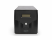 Digitus 1000VA 600W DN-170074 DIGITUS Professional Line-Interactive UPS, 1000VA / 600W 12V / 7Ah x2 baterie, 4x CEE 7/7, AVR, USB, RS232, RJ11 / RJ45, LCD displ