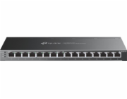 Switch TP-Link SG2016P Smart, 16x GLan, 8x PoE+, 120W, Omáda SDN