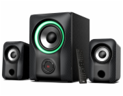 FENDA F&D repro F590X/ 2.1/ 60W/ černé/ RGB/ BT5.3/ USB přehrávání/ dálkové ovládání