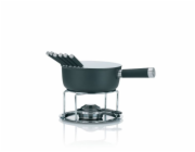KELA Sýrové fondue LANCY keramika, šedá, 1L O22cm x v19,5cm KL-16564