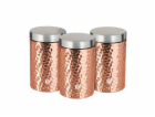 Dóza na potraviny sada 3 ks Primal Rosegold Metallic Line...
