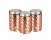 Dóza na potraviny sada 3 ks Primal Rosegold Metallic Line BH-6715