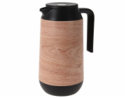 Termoska vakuová 1 l nerez dekor imitace dřeva