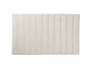 KELA Koupelnová předložka Megan 80x50 cm bavlna šedobílá KL-23581