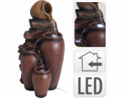 PROGARDEN Fontána pokojová s LED osvětlením Amfory KO-795202280