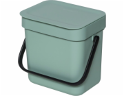 Brabantia Sort & Go odpadkový koš zelený 3 L
