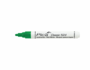 Pica Classic Industrial Paint Marker, 2-4mm bullet tip, green