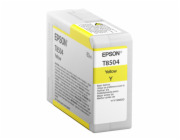 Epson cartridge zluta T 850 80 ml               T 8504