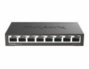 D-Link DGS-108 kovový 8-port 10/100/1000 Switch