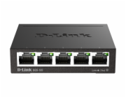 D-Link DGS-105 kovový 5-port 10/100/1000 Switch