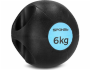 Spokey GRIPI Medicinbal s úchyty 6 kg