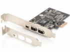 DIGITUS PCI Express Card, Firewire 1394a (2+1 porty)