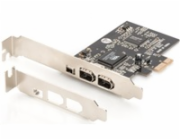 DIGITUS PCI Express Card, Firewire 1394a (2+1 porty)