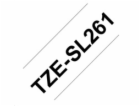 Brother TZE-SL261, bílá/černá, 36mm, samolaminovací