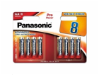 PANASONIC Alkalické baterie Pro Power LR6PPG/8BW AA 1,5V ...