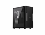 Endorfy skříň Regnum 400 Air / ATX / 4x120mm / 2xUSB / prosklená bočnice / černá