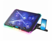 EVOLVEO Ania 9 RGB, nastavitelný podstavec pro notebook EVOLVEO Ania 9 RGB, nastavitelný podstavec pro notebook