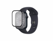 COTECi 4D Black-Rim Full Glue Glass for Apple Watch 8 - 45mm