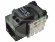 Solarix Keystone CAT5e UTP RJ45 czarny SXKJ-5E-UTP-BK