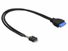 Delock Cable USB 3.0 pin header female > USB 2.0 pin head...