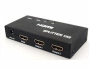 PREMIUMCORD HDMI splitter 1-2 porty kovový s napájením, 4K, FULL HD, 3D