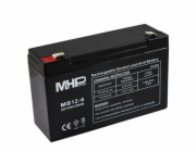 Baterie MHPower MS12-6 VRLA AGM 6V / 12Ah 