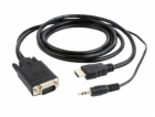 Gembird A-HDMI-VGA-03-6 video cable adapter 1.8 m HDMI Ty...