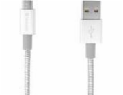 VERBATIM kabel Mirco B USB Cable Sync & Charge 100cm Silver 48862 O2 polep
