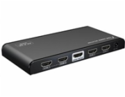 PremiumCord HDMI 2.0 splitter 1-4 porty, 4K x 2K/60Hz, FULL HD, 3D, černý