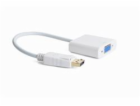 Gembird adaptér DisplayPort (M) na VGA (F), 0.15 m kabel,...