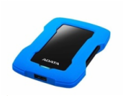 ADATA Externí HDD 2TB 2,5" USB 3.1 HD330, BLUE COLOR BOX, modrý (gumový, nárazu odolný)