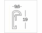 Walther Galeria            40x40 plast stribrna KS440H