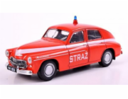 Pojazd PRL Warszawa M-20 Straż