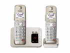 Panasonic KX-TGE262GN champagner mobilní telefon