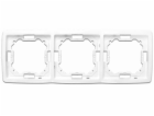 Trojitý rámeček Kontakt-Simon Basic bílá