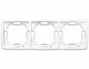 Trojitý rámeček Kontakt-Simon Basic bílá