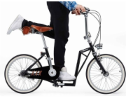 SLIDERS LITE BLACK skládací kolo a koloběžka 2v1