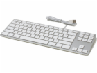 Matias FK308S klávesnice Silver-Biała Us (FK308S-UK)