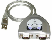 Lindy USB-A – 2x kabel RS-232 (42889)