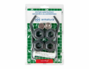 Sada zátky pro radiátor Armatura Krakov antracit