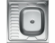 DEANTE 1-Chamber Tango Sink s odkapňováním 60 x 60 cm oceli (ZE6 0140)