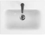 Sink Cersanit K116-043 Washbasin zapuštěn do horního moduo 60 boxu // CE.KRMO.U-WPRUSZ-60