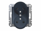 Schneider Electric Asfora Dual Socket s Antracitovou půdo...