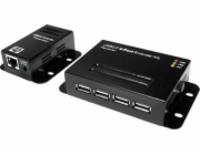 LogiLink Extender 4x USB 2.0, kat.5, až 50 m, POE (UA0252)